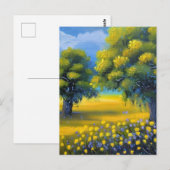  Springtime Natuur Art Briefkaart (Voorkant / Achterkant)