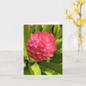 Springtime Notecard #3 (leeg binnenin) Kaart (Gele Bloem)