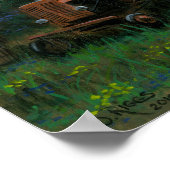 Springtime op het Boerderij Poster (Hoek)