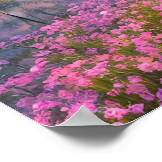 Springtime op het platteland poster (Hoek)