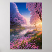 Springtime op het platteland poster (Voorkant)