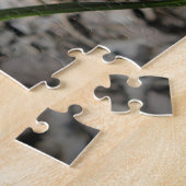 Springtime Paars en Yellow Crocus Flower Foto J Legpuzzel (Zijkant)