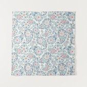 Springtime Paisley Pattern Wandkleed (Voorkant)