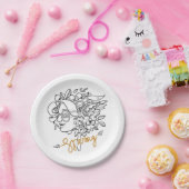 Springtime Papieren Bordje (Feest)