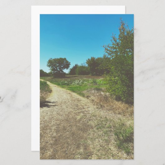 Springtime Park Briefpapier (Voorkant / Achterkant)