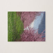 Springtime Peach Orchard Jigzaag Puzzle Legpuzzel (Horizontaal)