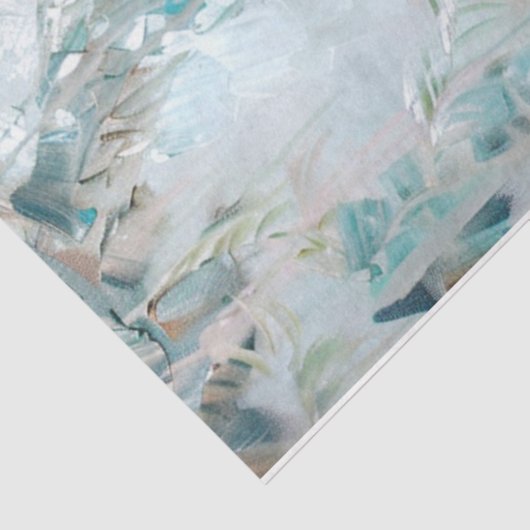 Springtime Peacock Tissuepapier (Detail)