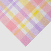 Springtime Pink Lavender Plaid  Tissuepapier (Detail)