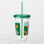 Springtime Rabbit Painting Acryl Drinkbeker (Rechts)
