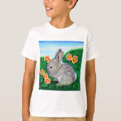 Springtime Rabbit Painting T-shirt (Voorkant)