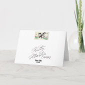 Springtime Romp (grijs) Kaart (Achterkant)