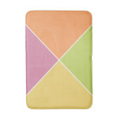 Springtime Sherbet Argyle Badmat (Voorkant Verticaal)