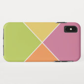 Springtime Sherbet Argyle Case-Mate iPhone Case (Achterkant (horizontaal))
