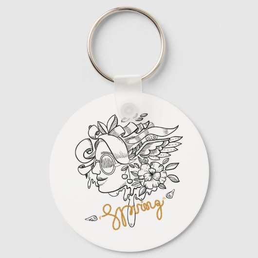 Springtime Sleutelhanger (Voorkant)