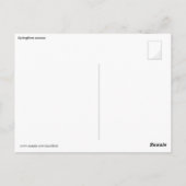 Springtime-snooze Briefkaart (Achterkant)