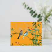 Springtime-Sparrows Briefkaart (Staand voorkant)