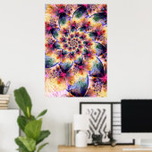 Springtime Spiral Poster (Thuiskantoor)