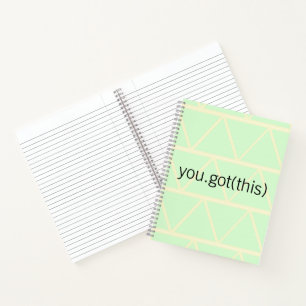 Springtime Techie Aanmoediging Notitieboek