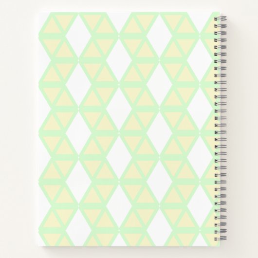 Springtime Techie Aanmoediging Notitieboek (Achterkant)