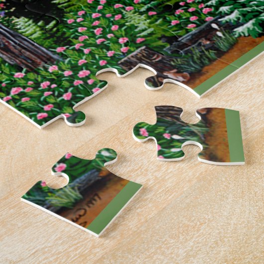 Springtime Timberline Puzzle Legpuzzel (Zijkant)