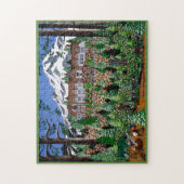 Springtime Timberline Puzzle Legpuzzel (Verticaal)