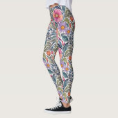 Springtime tuin - Bloemenpatroon 2 - Leggings (Links)