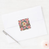 Springtime tuin - Foral pattern 1 - Sticker (Envelop)