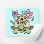 Springtime Turtle Tshirts en Gifts Muismat (Met muis)