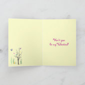 Springtime-Valentijn Feestdagen Kaart (Binnen)