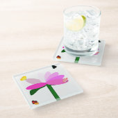 Springtime Vrienden Glas Onderzetters (Schuin)