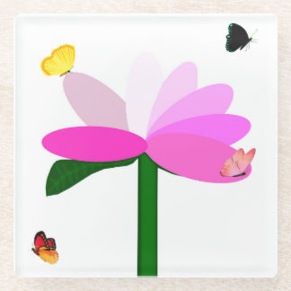 Springtime Vrienden Glas Onderzetters