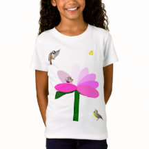 Springtime Vrienden Meisjes T-shirts