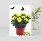 Springtime Vrienden Nota Kaart (Staand voorkant)