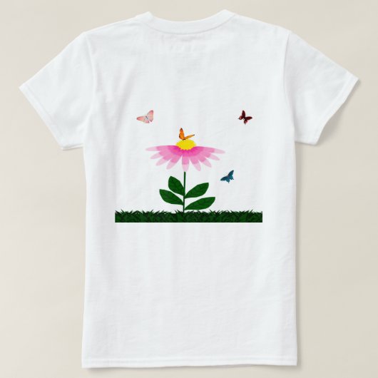 Springtime Vrienden T-shirt (Design achterkant)