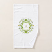 Springtime w/Initiaal Badhanddoek Set Bad Handdoek (Handdoek)