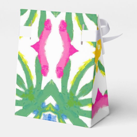 Springtime-Waterverven gunstiger vak Bedankdoosjes (Achterkant)