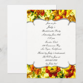 Springtime Wedding Bachelorette Kaart (Voorkant / Achterkant)