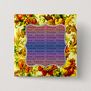 Springtime Wedding Button