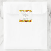 Springtime Wedding Save the Date Stickers (Tas)