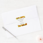 Springtime Wedding Save the Date Stickers (Envelop)