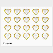 Springtime Wedding Save the Date Stickers (Vel)