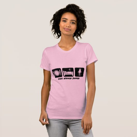 springtouw t-shirt (Voorkant volledig)