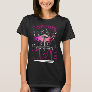 Springtraining Trampoline Fan Springen Cardio Endu T-shirt