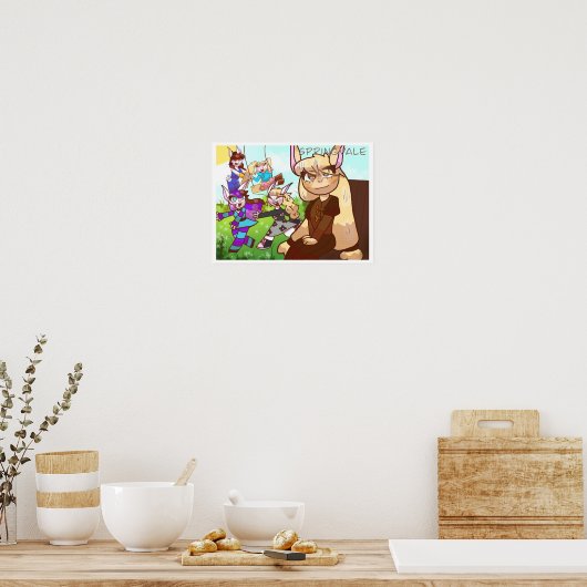 Springvale Konijnen Poster (Keuken)