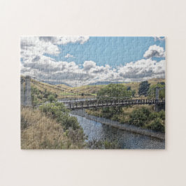 Springvale Suspension Bridge, Nieuw-Zeeland Legpuzzel