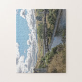 Springvale Suspension Bridge, Nieuw-Zeeland Legpuzzel (Verticaal)