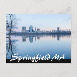 springveldmassachusetts skyline briefkaart