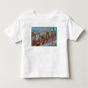 Springville, Utah - grote letterscènes Kinder Shirts