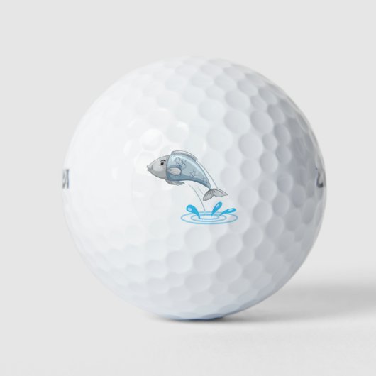 Springvis Golfballen (Voorkant)