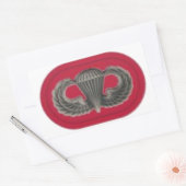 SPRINGVLEUGELS OP 7E SFG OVALE STICKERS (Envelop)